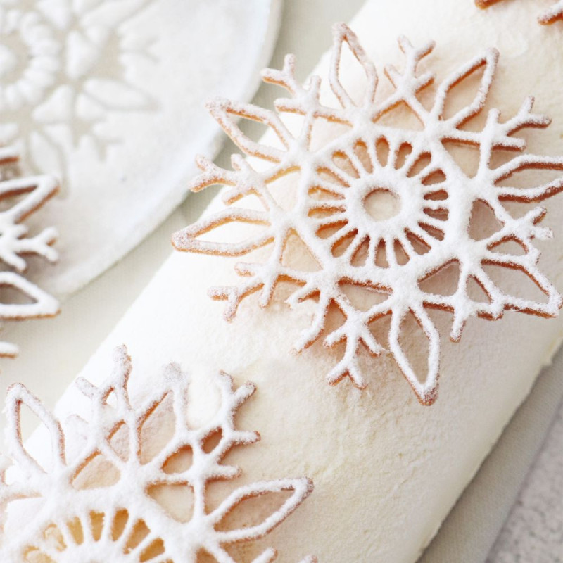 White velvet powder theme - ScrapCooking®