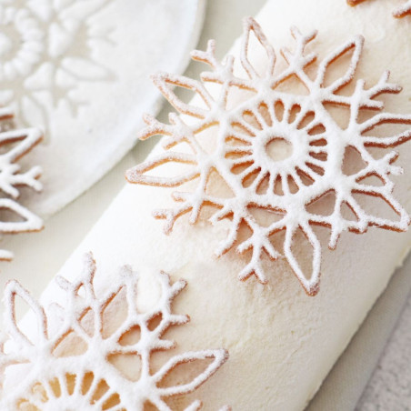 White velvet powder theme - ScrapCooking®