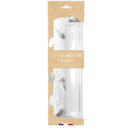Set of 2 Yule log moulds - ScrapCooking®