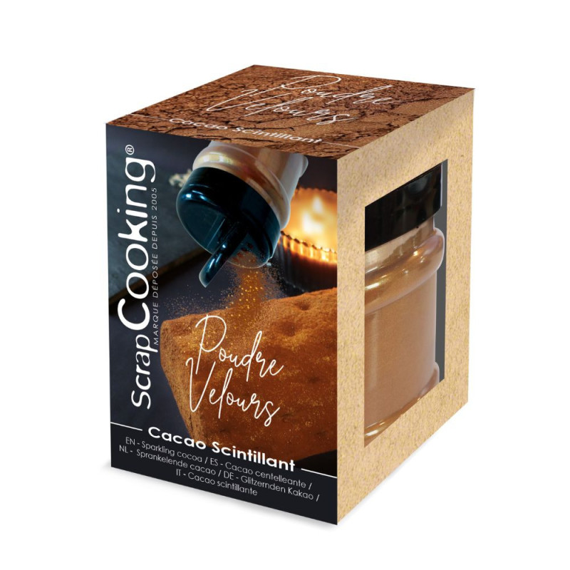Cocoa velvet powder - ScrapCooking®