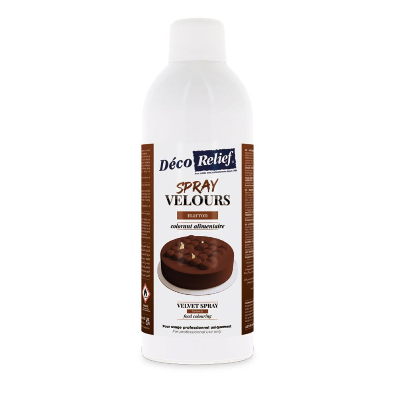 400ml brown spray paint can  - ScrapCooking®