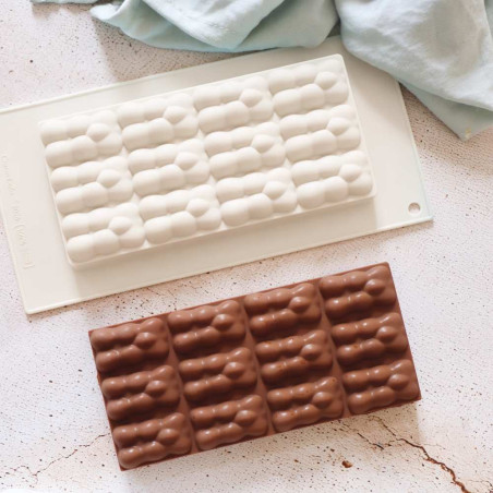 Chocolate bar and teddy bear mould - ScrapCooking®