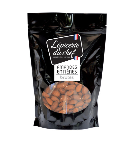 Amandes entières brutes 500 gr Amandes entières brutes 500 gr