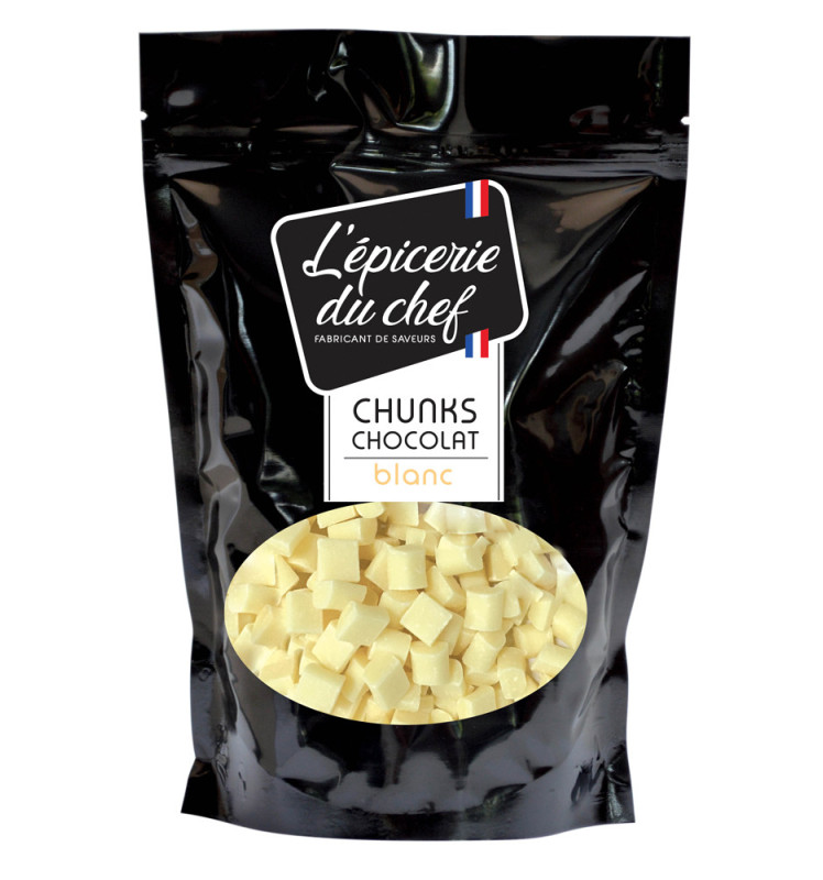 Chunks de chocolat blanc 1Kg