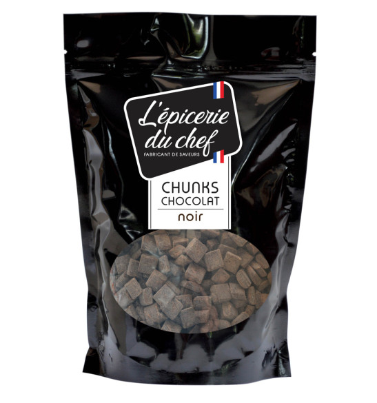 Dark chocolate chunks 1Kg Dark chocolate chunks 1Kg