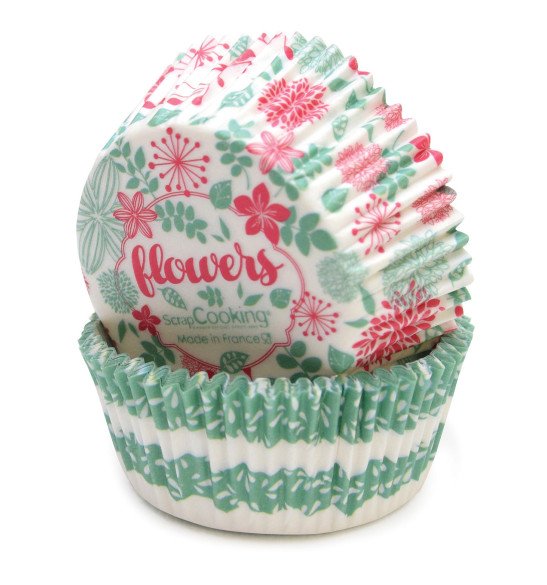 Caissettes Flowers +/- 36 Caissettes Flowers +/- 36