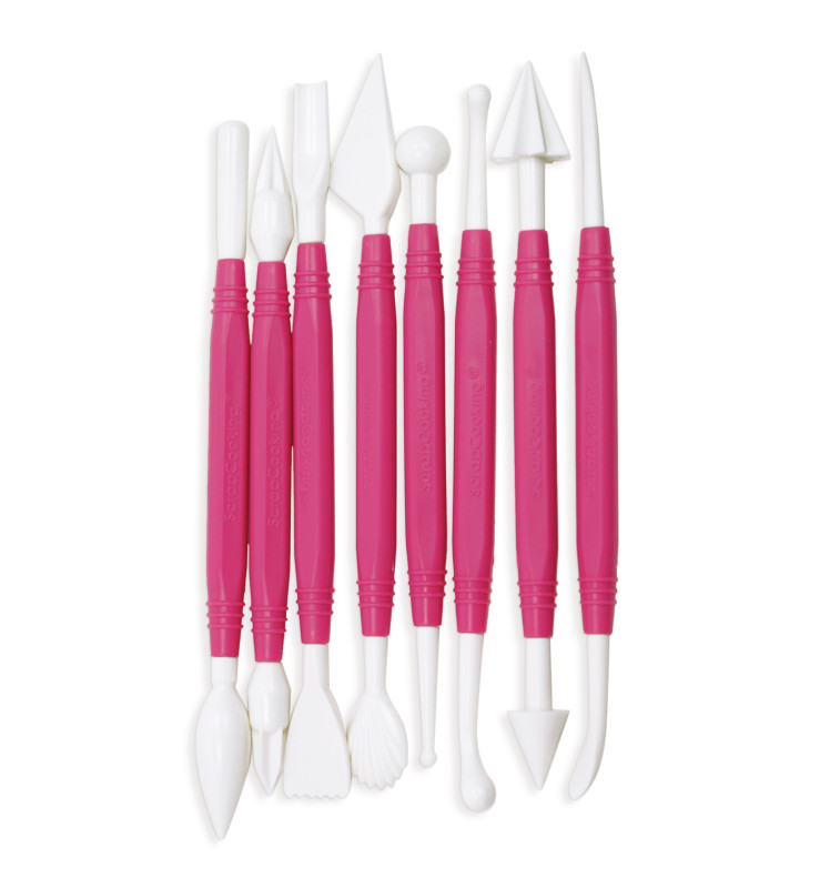 Lot de 8 outils pâte à sucre