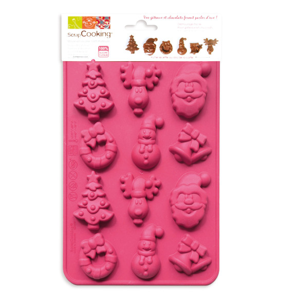 Moule silicone chocolats de Noël Moule silicone chocolats de Noël
