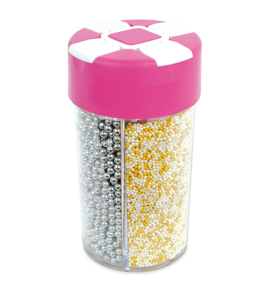Boite distributrice multi décors sucrés perles Boite distributrice multi décors sucrés perles