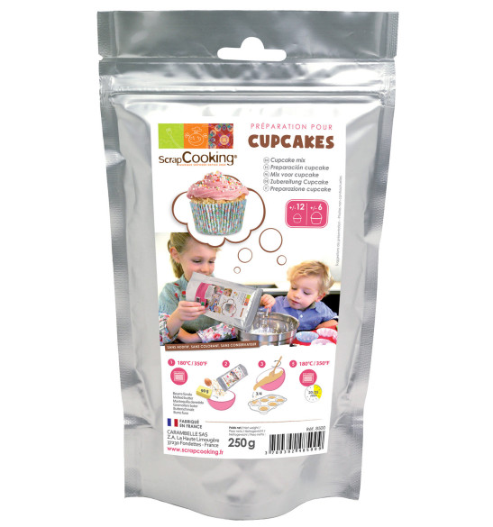 ScrapCooking® cupcakes mix 250 g ScrapCooking® cupcakes mix 250 g