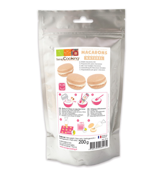 Préparation pour coques macarons natures Préparation pour coques macarons natures