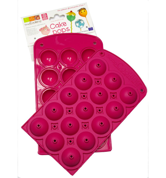 Moule en silicone 18 cake pops Moule en silicone 18 cake pops
