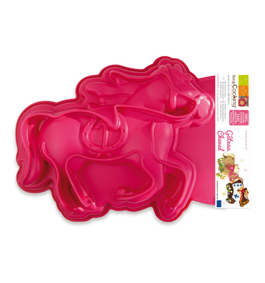 Moule à gâteau silicone cheval Moule à gâteau silicone cheval