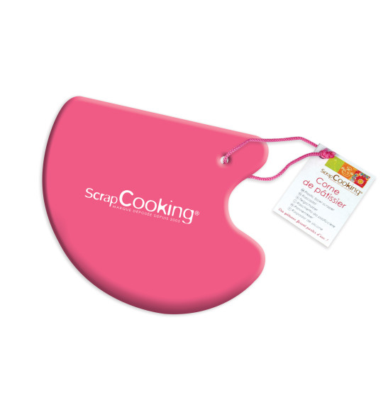 Corne de pâtissier en plastique rose Corne de pâtissier en plastique rose