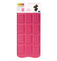 Moule silicone chocolat mini-tablettes