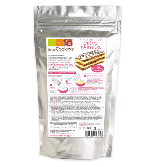 Préparation pour crème pâtissière nature Préparation pour crème pâtissière nature