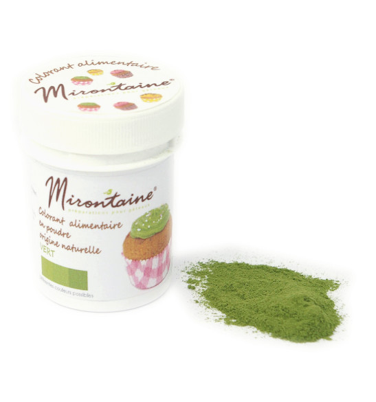 Colorant origine naturelle bio "vert" 10g Colorant origine naturelle bio "vert" 10g