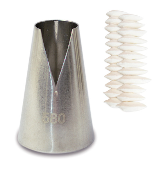 Stainless steel Saint Honoré piping tip Stainless steel Saint Honoré piping tip