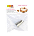 Stainless steel Saint Honoré piping tip