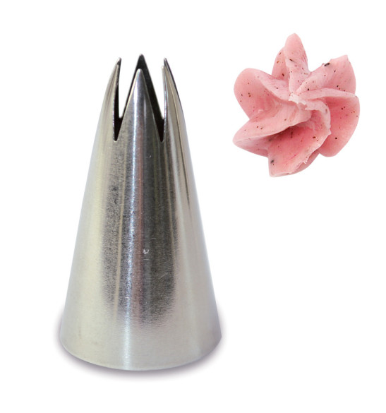 Stainless steel flower piping tip Stainless steel flower piping tip