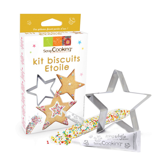 Kit "Je fais mes biscuits étoiles" Kit "Je fais mes biscuits étoiles"