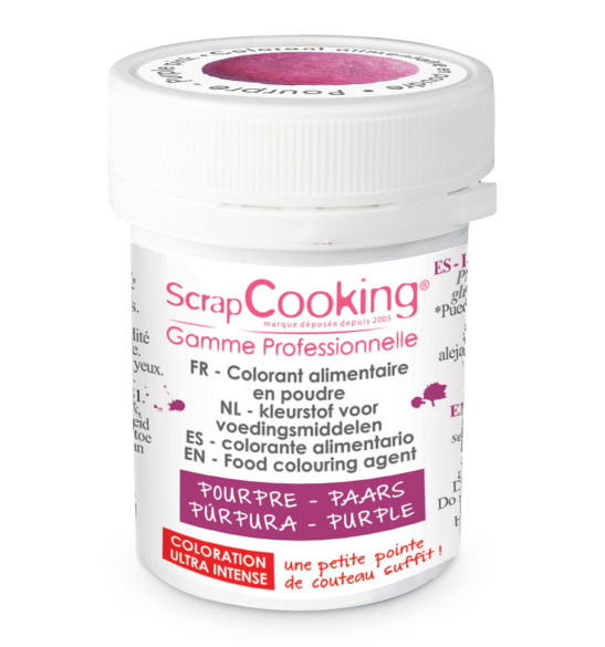 Colorant alimentaire en poudre pourpre 5 gr Colorant alimentaire en poudre pourpre 5 gr