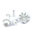 White flowers sugarpaste plunger cutters