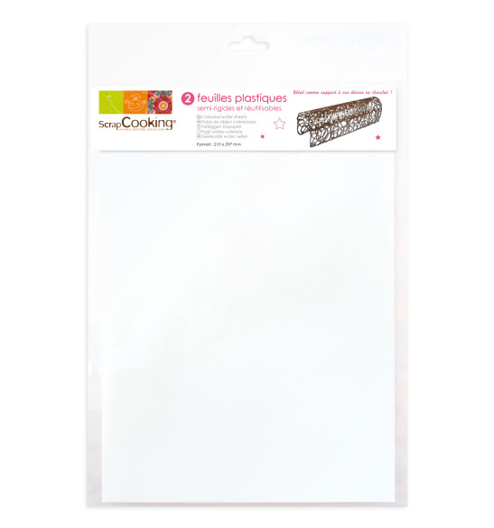 2 A4 semi-rigid plastic sheets 2 A4 semi-rigid plastic sheets
