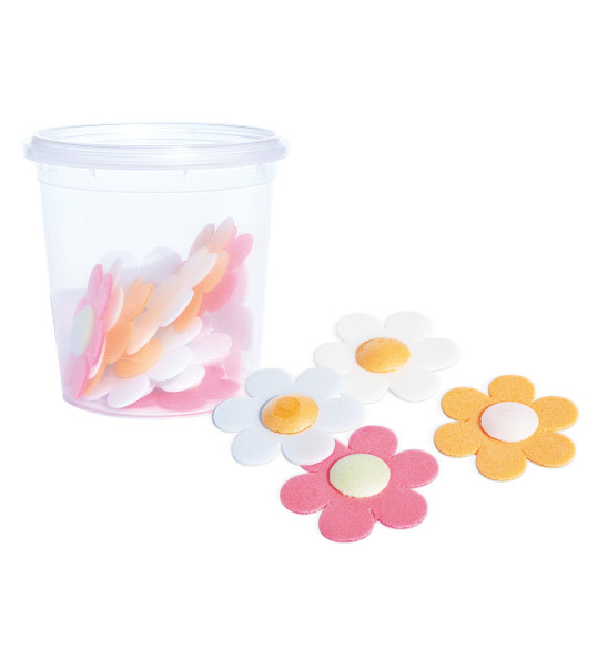 12 Anemone edible wafer decorations