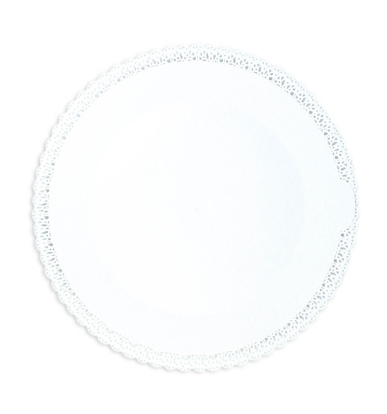 Plat dentelle blanc rond Ø32 cm Plat dentelle blanc rond Ø32 cm
