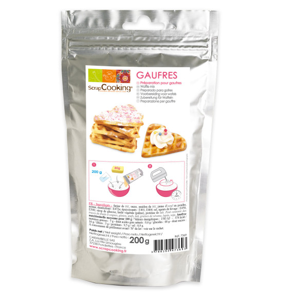 Préparation gaufres 200g Préparation gaufres 200g