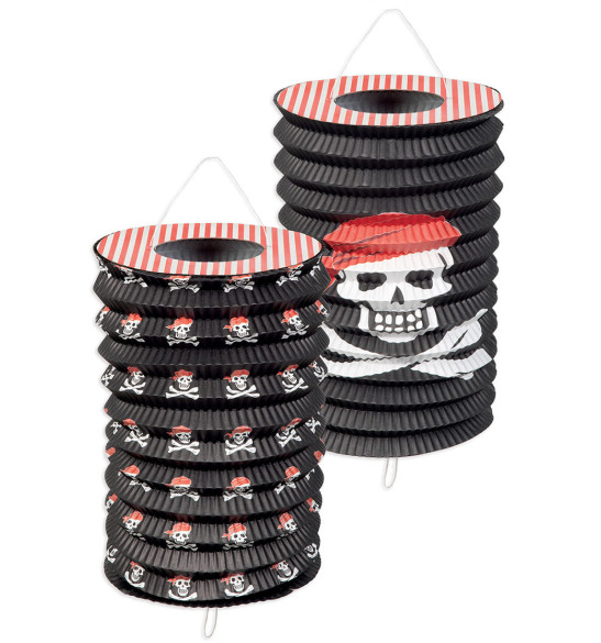 2 lampions "pirate" 2 lampions "pirate"