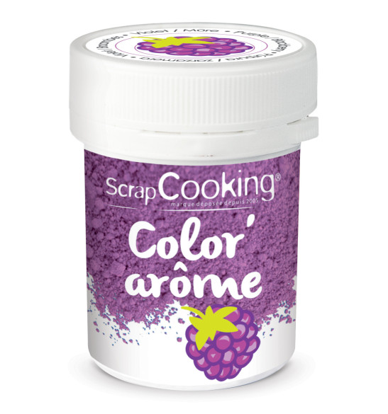 Color'arôme violet / mûre 10g Color'arôme violet / mûre 10g