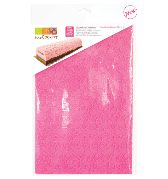 Tapis en silicone "Arabesque" Tapis en silicone "Arabesque"