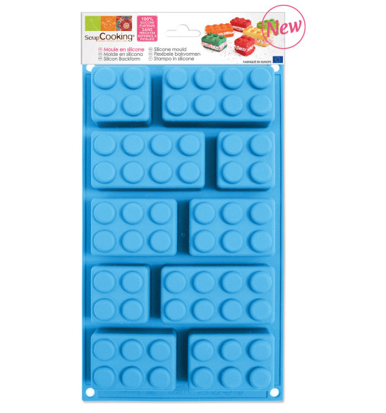 Moule à gâteaux silicone briques Moule à gâteaux silicone briques