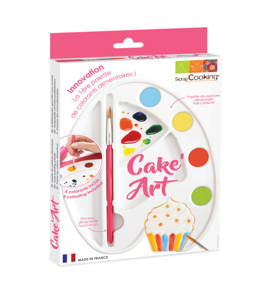 Palette de peinture alimentaire "Cake Art" Palette de peinture alimentaire "Cake Art"