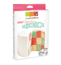 Chequerboard cake kit