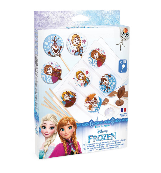 Kit blister sucettes Reine des neiges Kit blister sucettes Reine des neiges