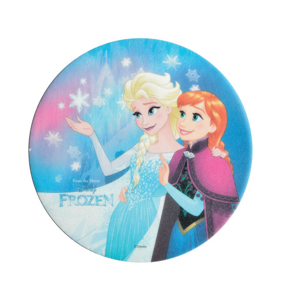 Disque azyme "Reine des neiges" Elsa et Anna Disque azyme "Reine des neiges" Elsa et Anna