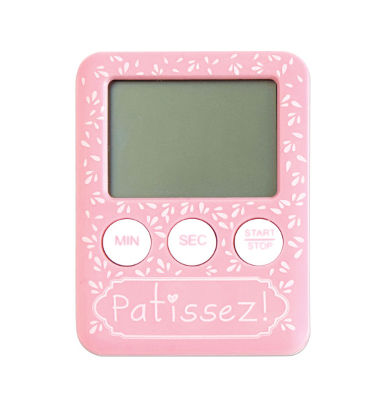 Minuteur électronique rose Minuteur électronique rose