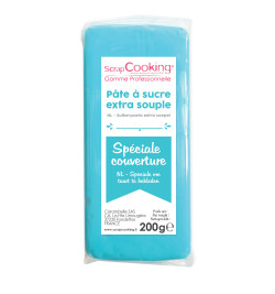 Pâte à sucre extra-souple Blanche 200 g - spéciale couverture