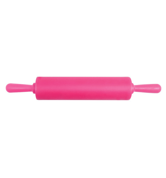 Petit rouleau silicone rose pour enfants Petit rouleau silicone rose pour enfants