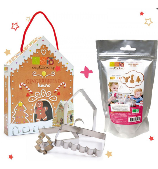 Kit ma maison pain d'épices de Noël Kit ma maison pain d'épices de Noël