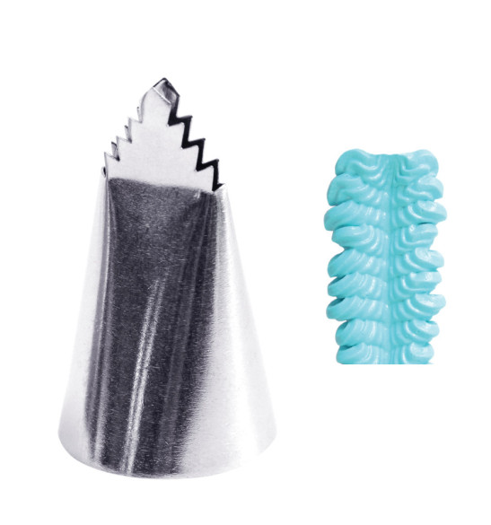 Douille crantée en inox Douille crantée en inox