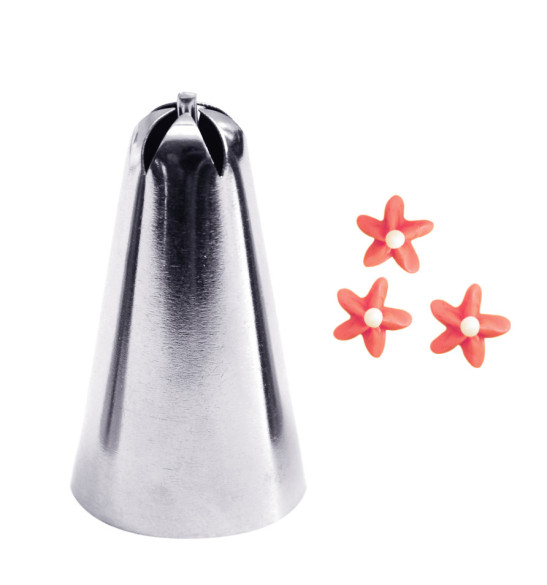 Douille petite fleur en inox Douille petite fleur en inox