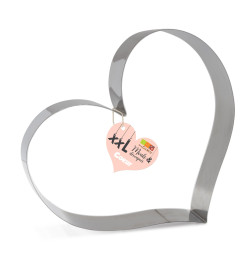 XXL stainless steel Heart...