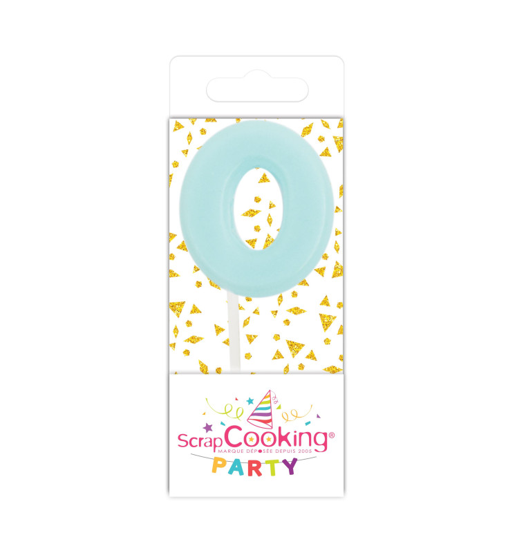 Mini bougie lettre O