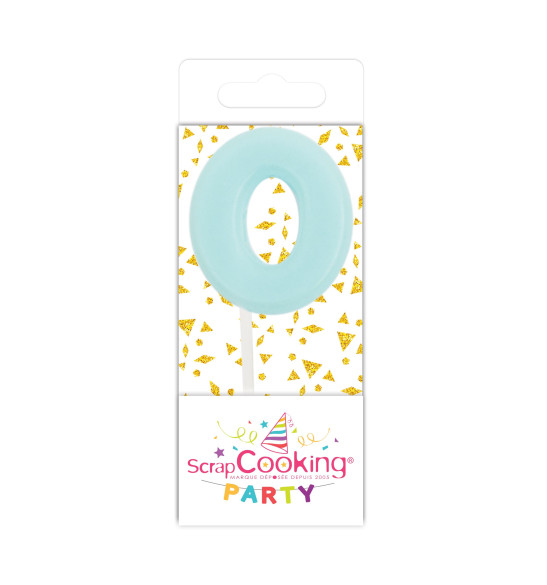 Mini bougie lettre O Mini bougie lettre O