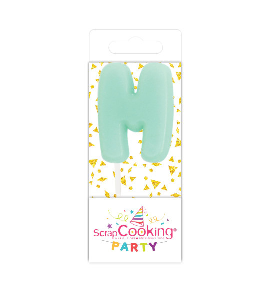 Mini bougie lettre M Mini bougie lettre M
