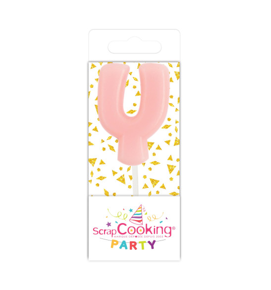 Mini bougie lettre Y Mini bougie lettre Y